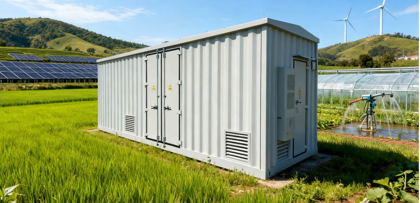  Soluzione di armadietti per lo stoccaggio dell'energia industriale nelle aziende agricole della Nuova Zelanda