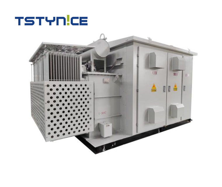 Subestaci&oacute;n compacta prefabricada de energ&iacute;a e&oacute;lica TSTY para turbina e&oacute;lica terrestre de hasta 35 kV